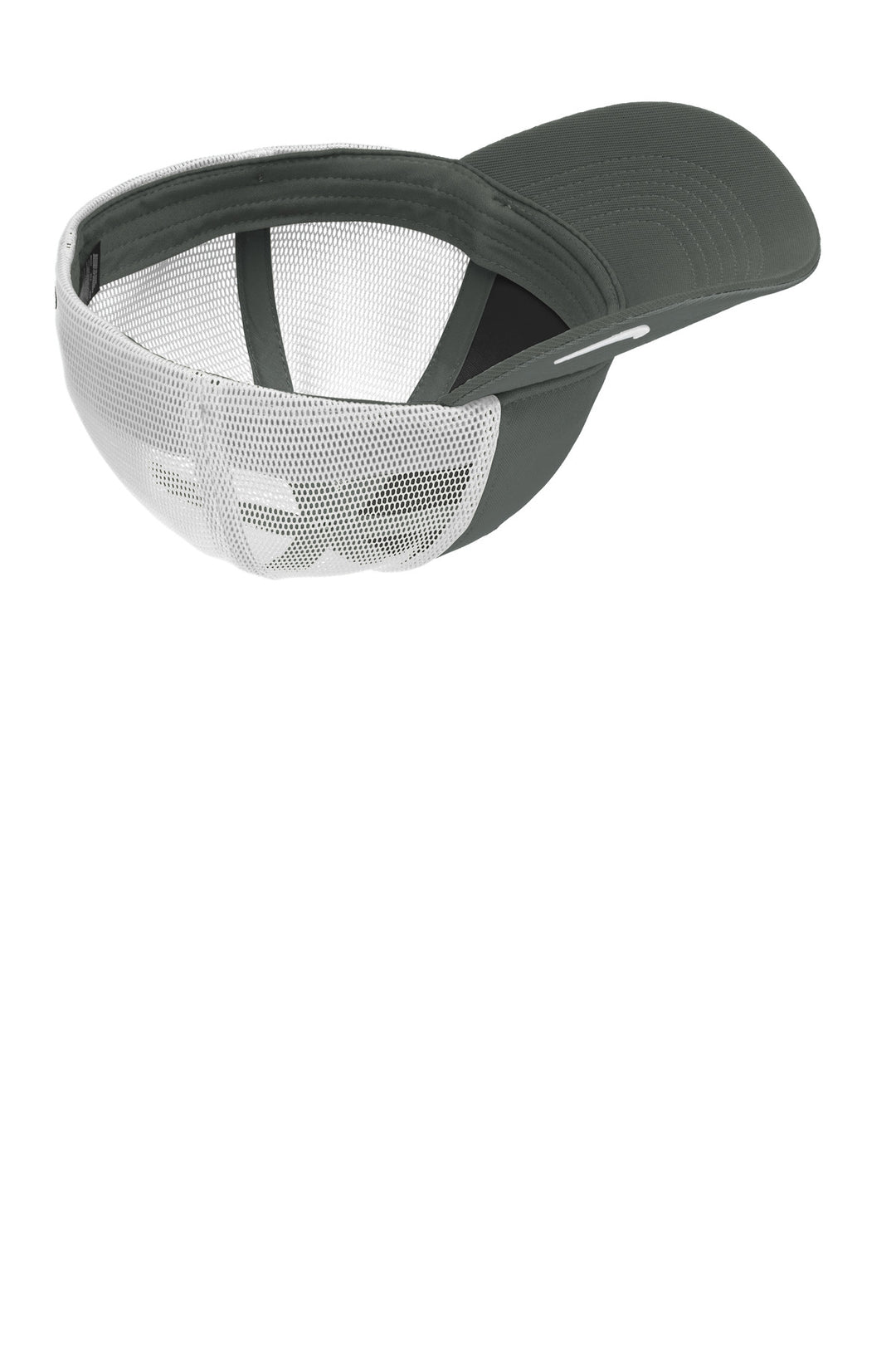 Nike Stretch-to-Fit Mesh Back Cap NKFB6448 — Anthracite/ White — front