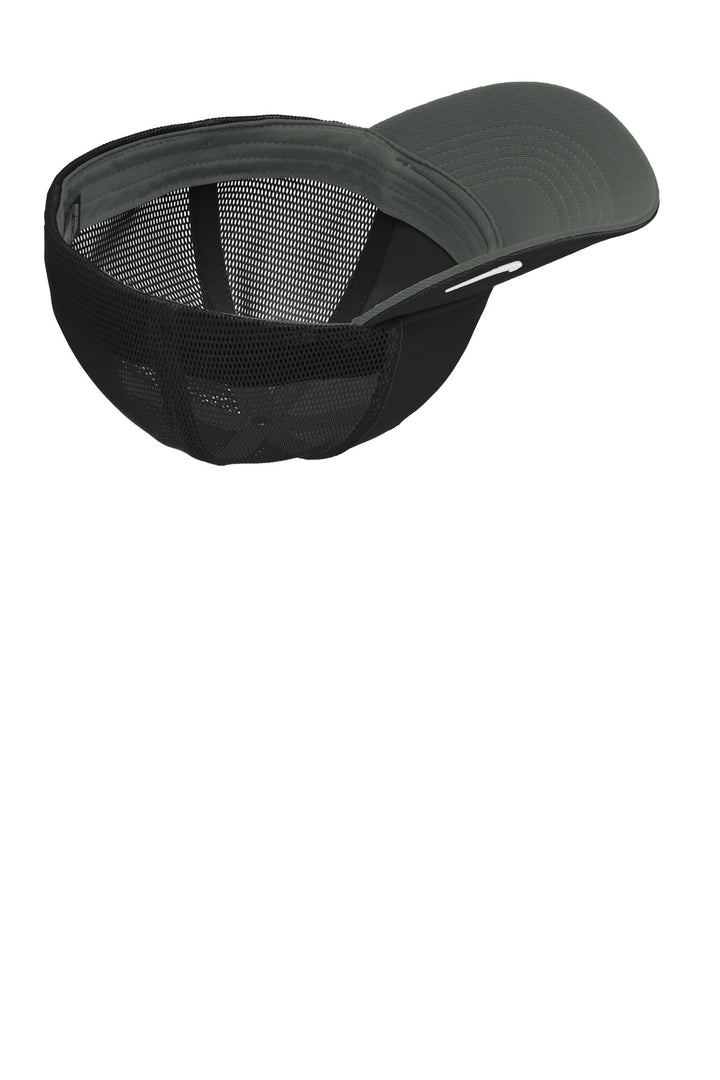 Nike Stretch-to-Fit Mesh Back Cap NKFB6448 — Black/ Black — front
