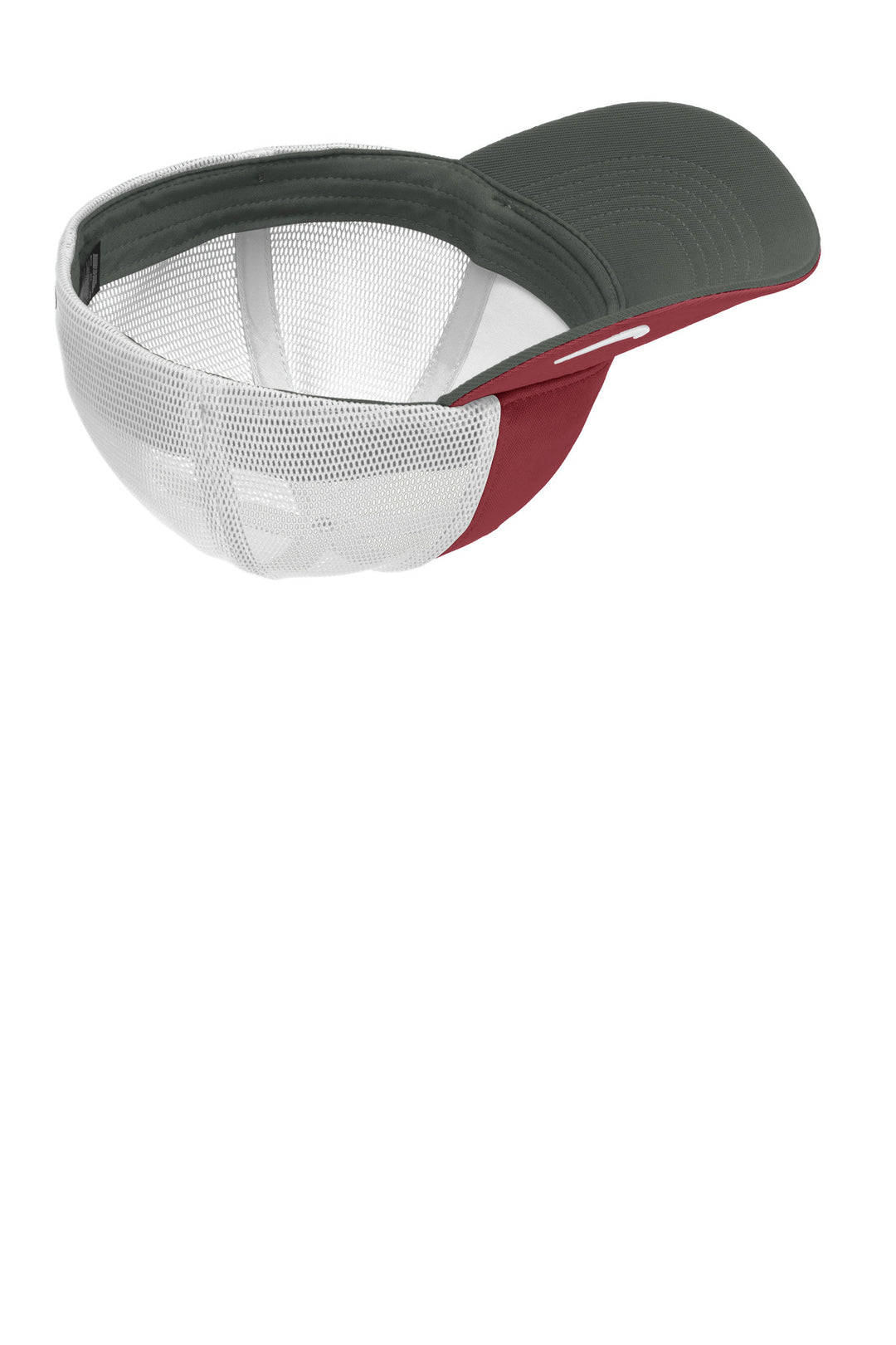 Nike Stretch-to-Fit Mesh Back Cap NKFB6448 — Team Red/ White — front