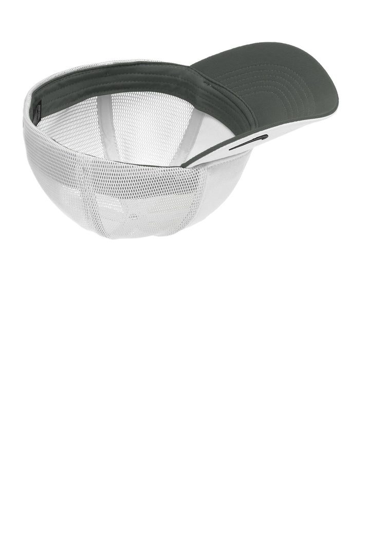 Nike Stretch-to-Fit Mesh Back Cap NKFB6448 — White/ White — front