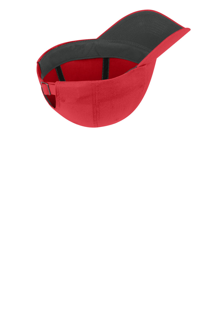 Nike Unstructured Cotton/Poly Twill Cap NKFB6449 — Gym Red — front