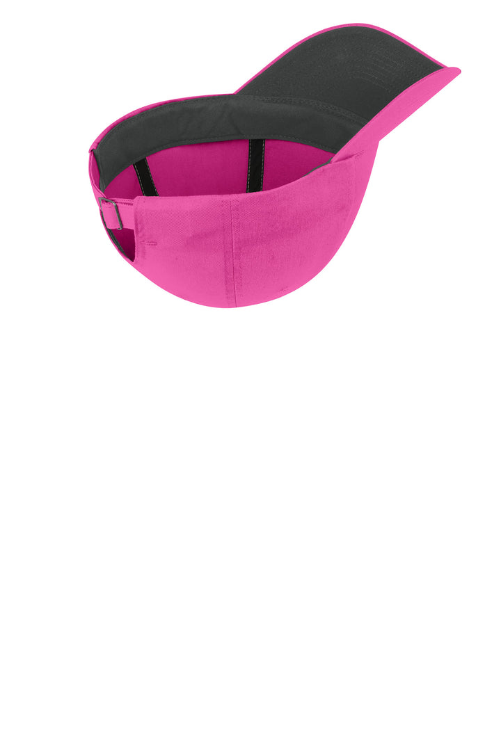 Nike Unstructured Cotton/Poly Twill Cap NKFB6449 — Vivid Pink — front