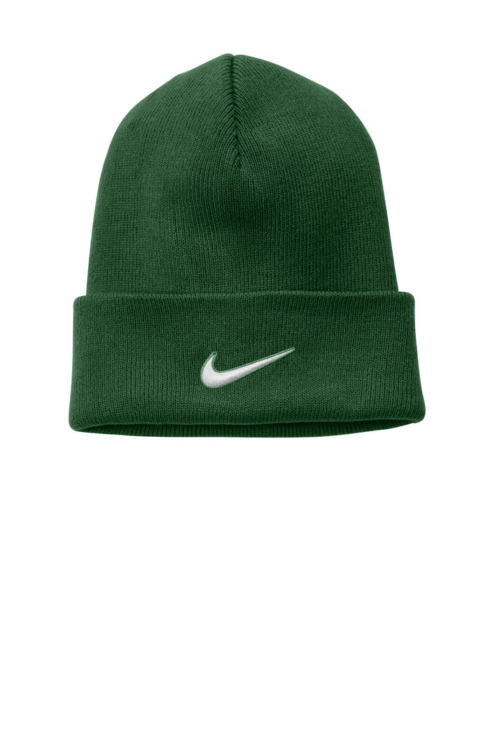 Nike Team Cuffed Beanie NKFB6539 — Gorge Green — front
