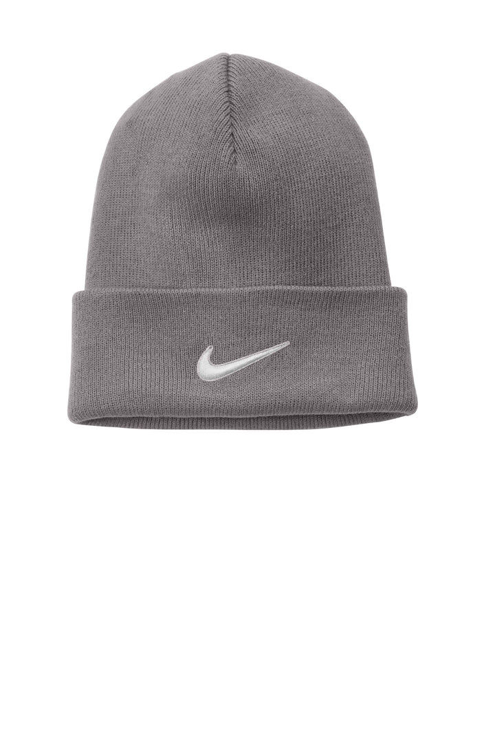 Nike Team Cuffed Beanie NKFB6539 — Medium Grey — front