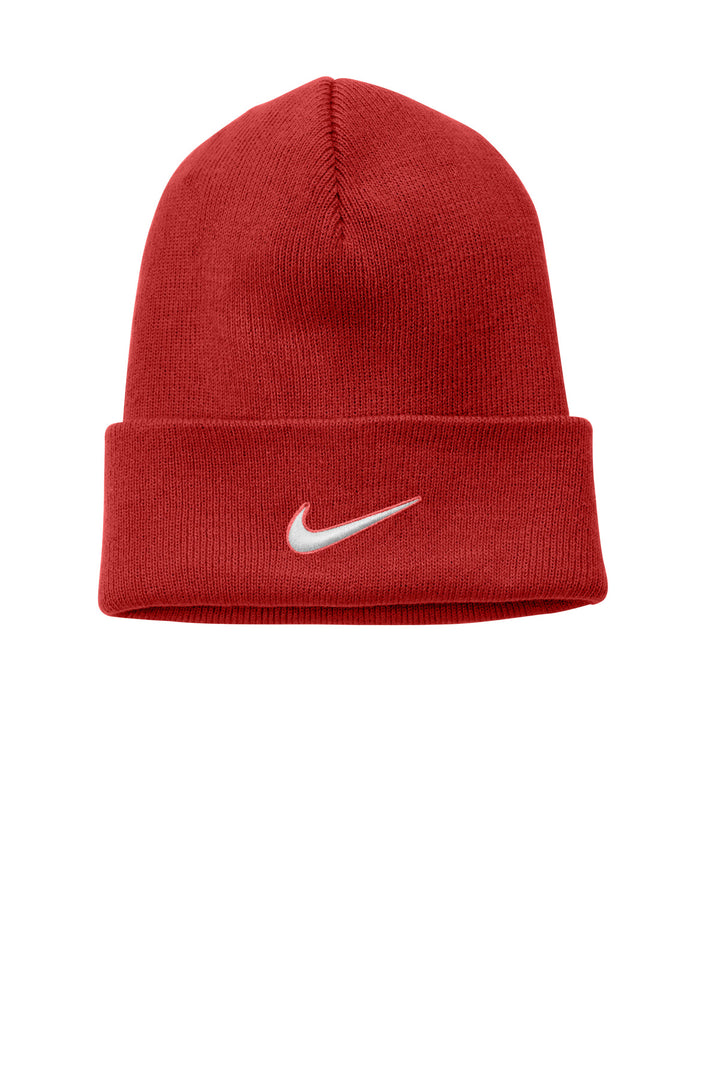 Nike Team Cuffed Beanie NKFB6539 — University Red — front