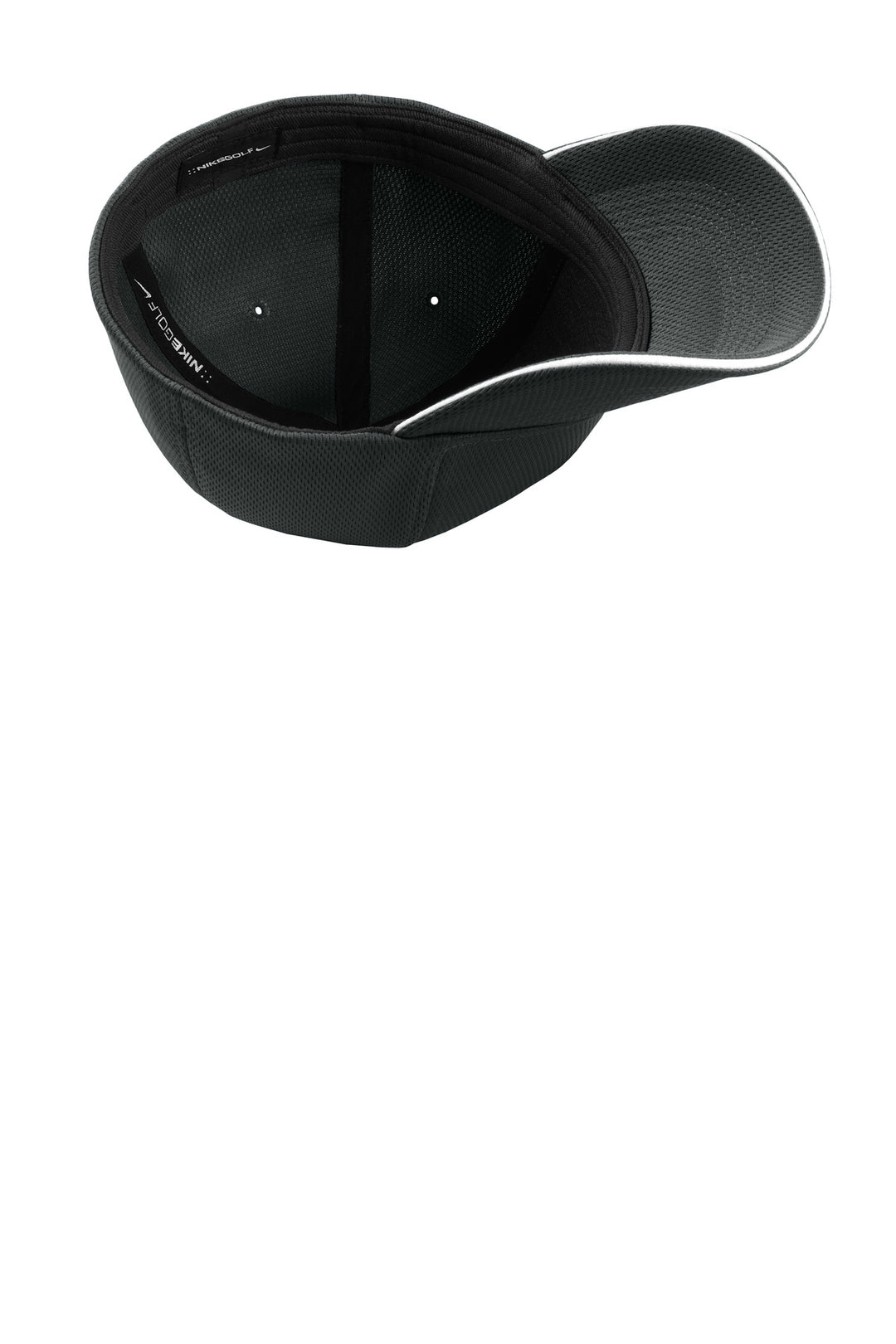 Nike Dri-FIT Stretch Mesh Sandwich Bill Cap NKFD9718 — Anthracite/ White — front
