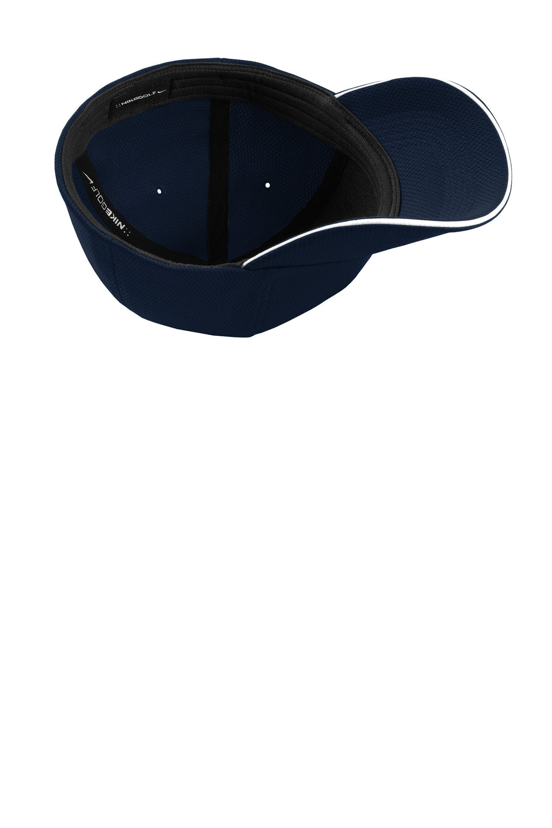 Nike Dri-FIT Stretch Mesh Sandwich Bill Cap NKFD9718 — Navy/ White — front