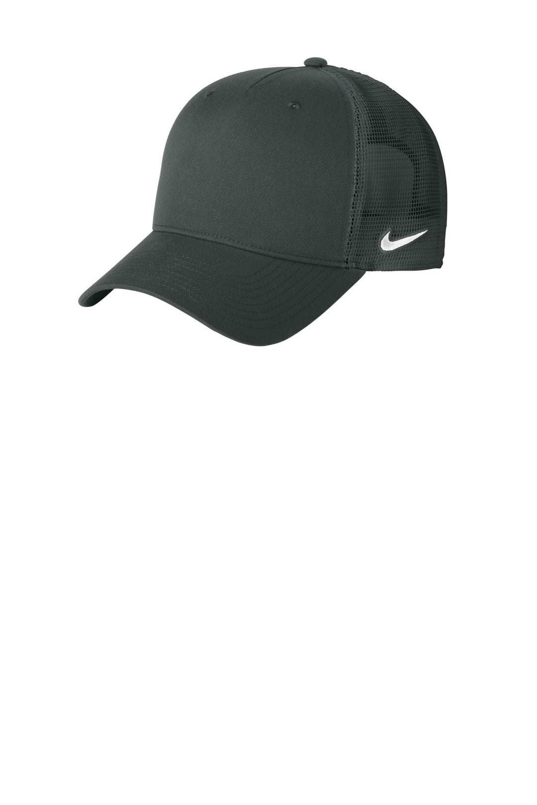 Nike Snapback Mesh Trucker Cap NKFN9893 — Anthracite/ Anthracite — front