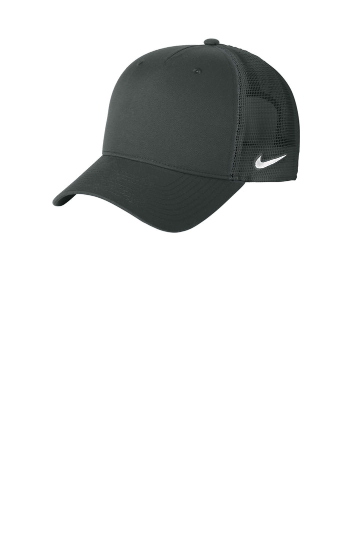 Nike Snapback Mesh Trucker Cap NKFN9893 — Anthracite/ Anthracite — front