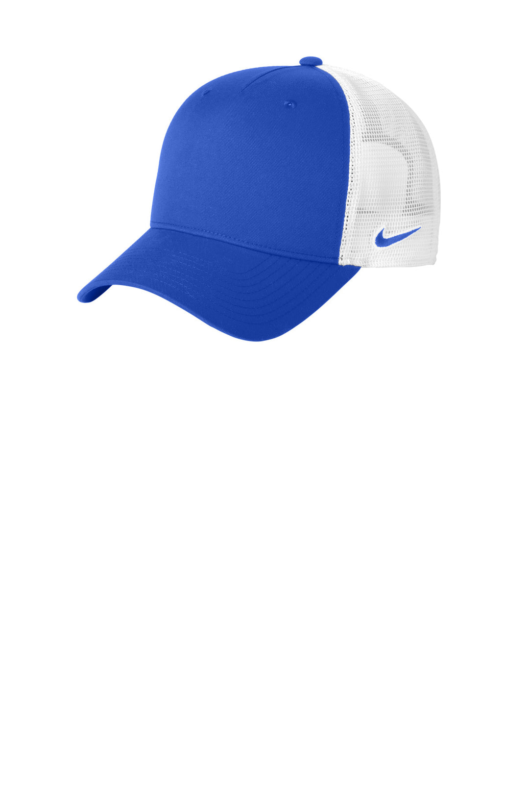 Nike Snapback Mesh Trucker Cap NKFN9893 — Game Royal/ White — front