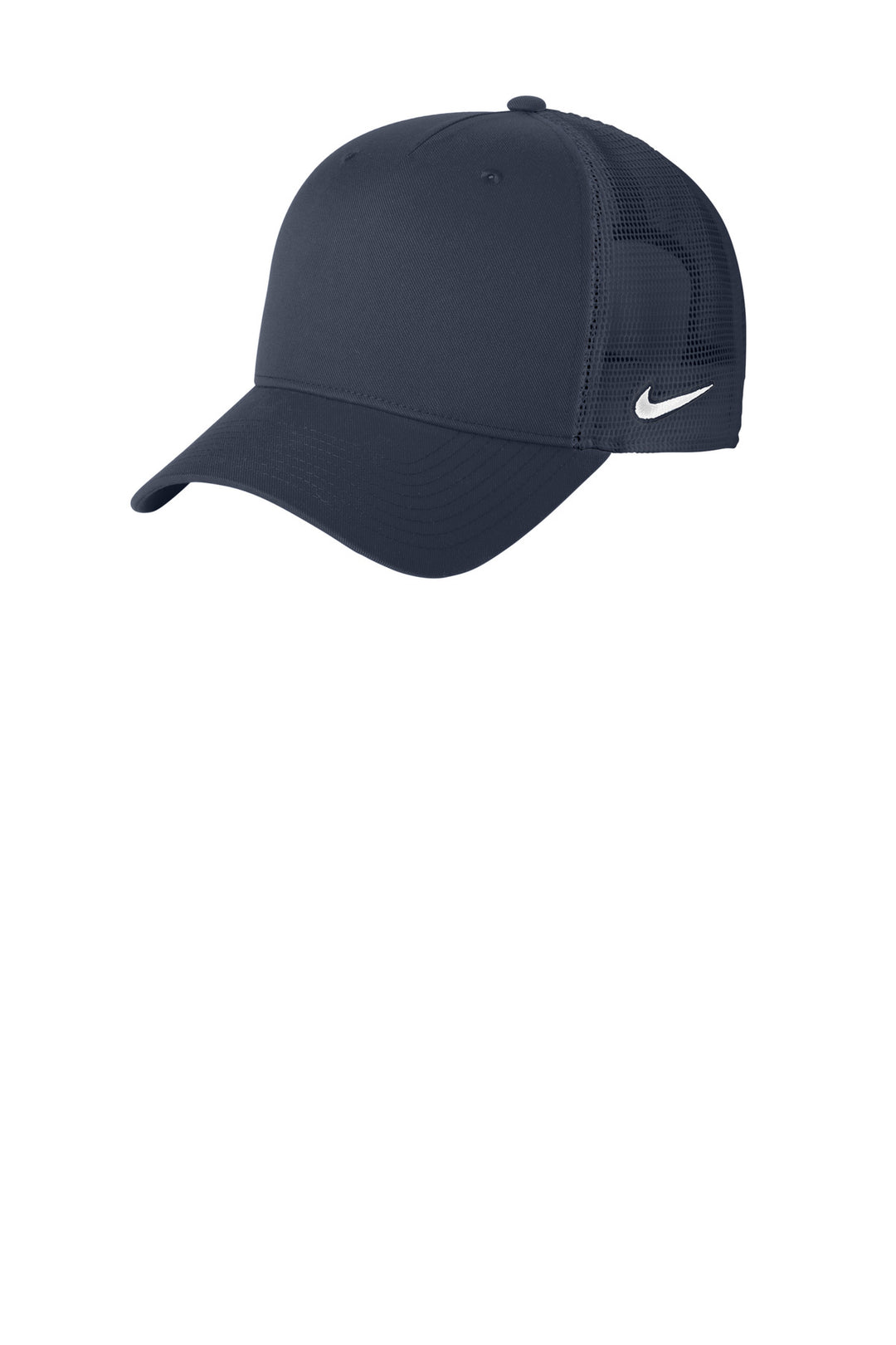 Nike Snapback Mesh Trucker Cap NKFN9893 — Navy/ Navy — front