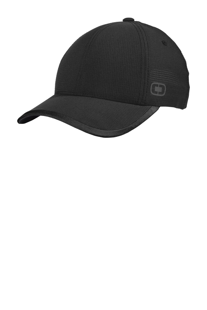 OGIO Flux Cap. OG601 — Blacktop — front