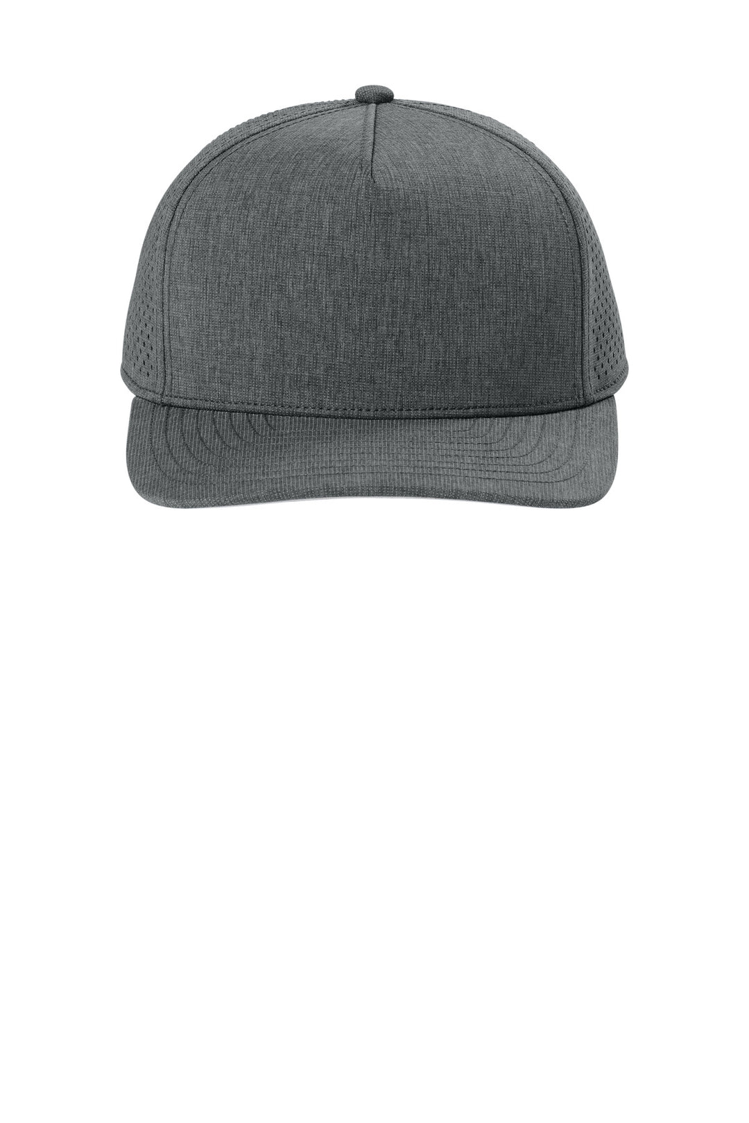 OGIO 5-Panel Performance Cap OG606 — Heather Gear Grey — front