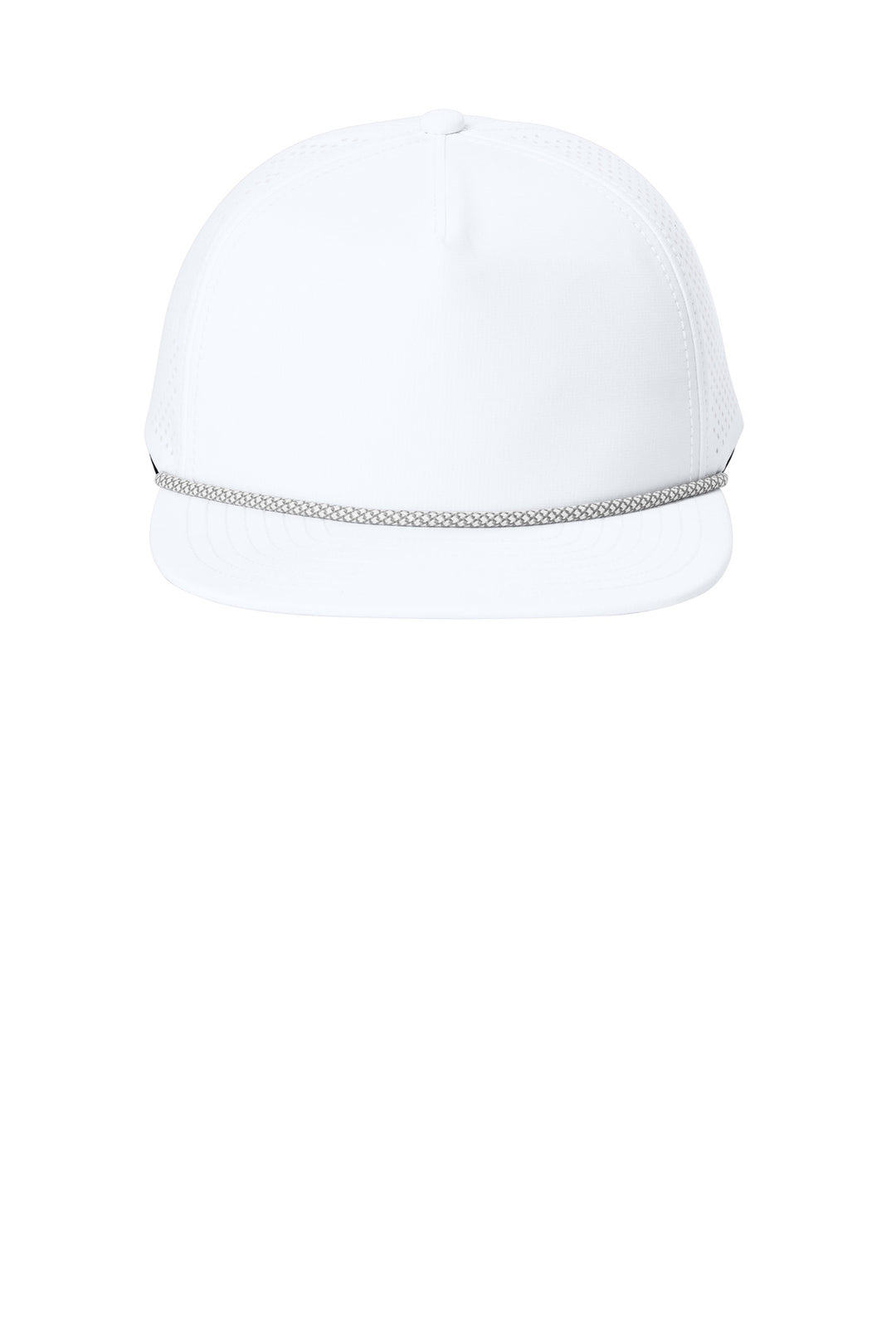 OGIO 5-Panel Rope Performance Cap OG607 — White — front