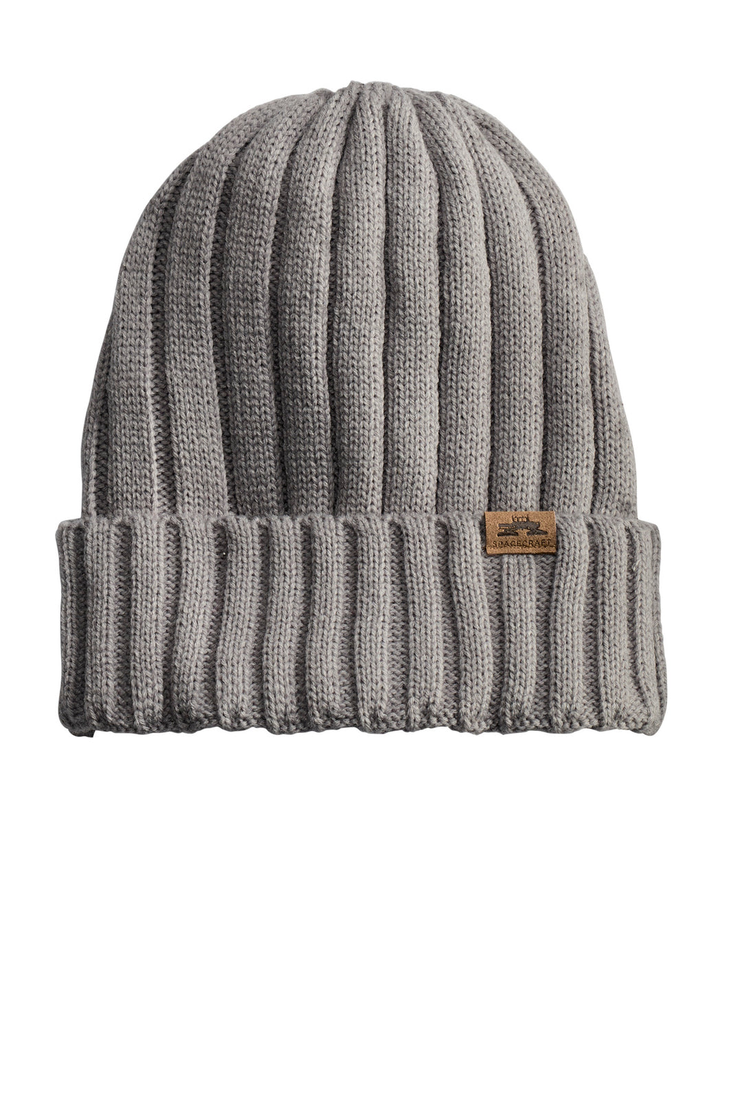LIMITED EDITION Spacecraft Throwback Beanie SPC10 — Alloy Gray — front