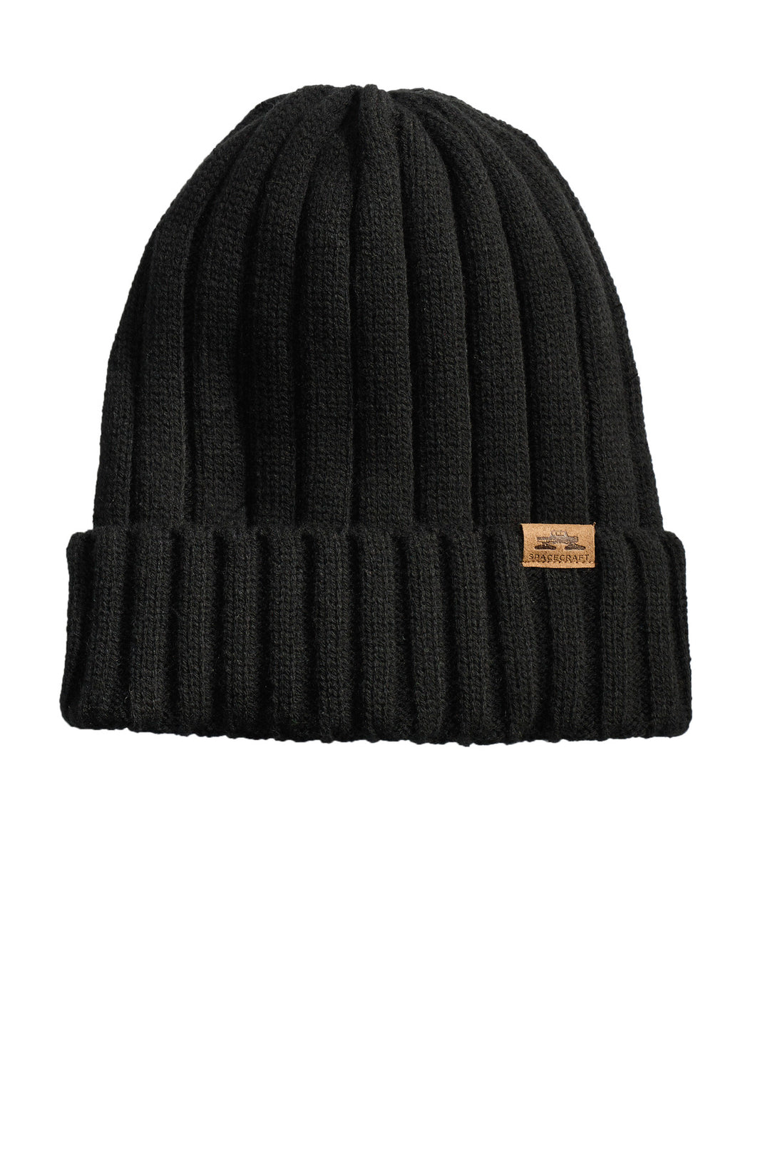 LIMITED EDITION Spacecraft Throwback Beanie SPC10 — Black — front