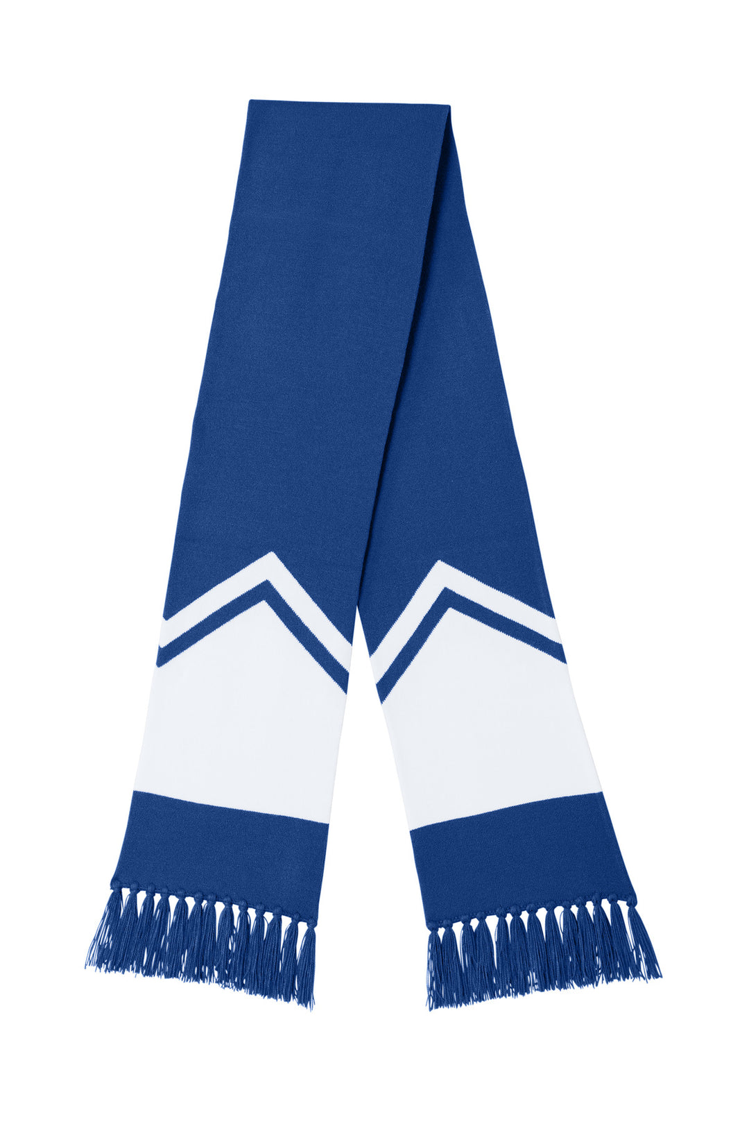 Sport-Tek Gameday Scarf STA06 — True Royal/ White — front