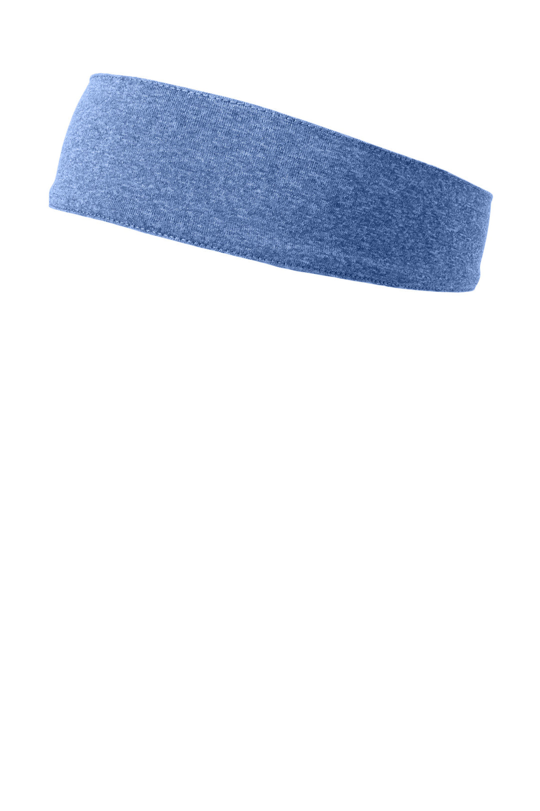Sport-Tek  Contender  Headband. STA46 — True Royal Heather — front
