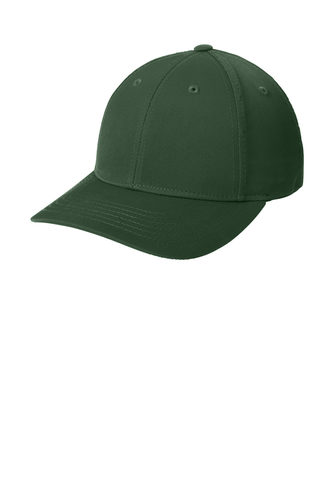 Sport-Tek Dry Zone Nylon Cap. STC10 — Forest Green — front