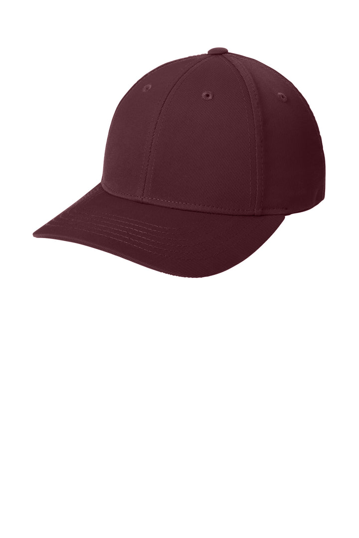 Sport-Tek Dry Zone Nylon Cap. STC10 — Maroon — front