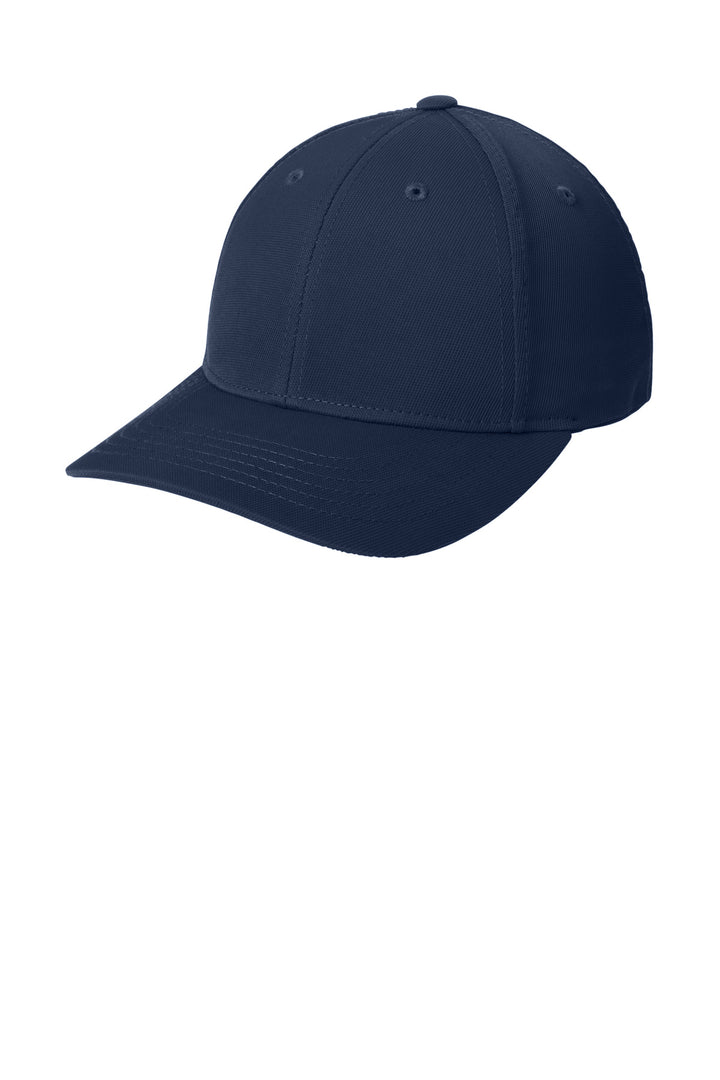 Sport-Tek Dry Zone Nylon Cap. STC10 — True Navy — front