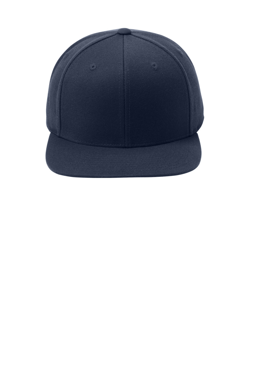 Sport-Tek YP Classics Flat Bill Snapback Cap. STC19 — True Navy — front