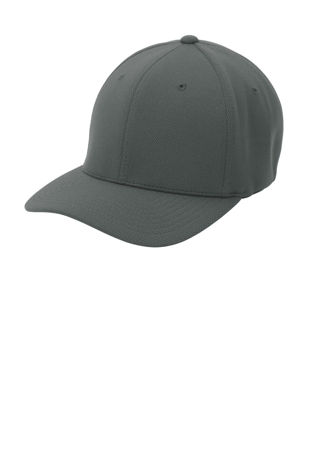 Sport-Tek Flexfit Cool &amp; Dry Poly Block Mesh Cap. STC22 — Magnet — front