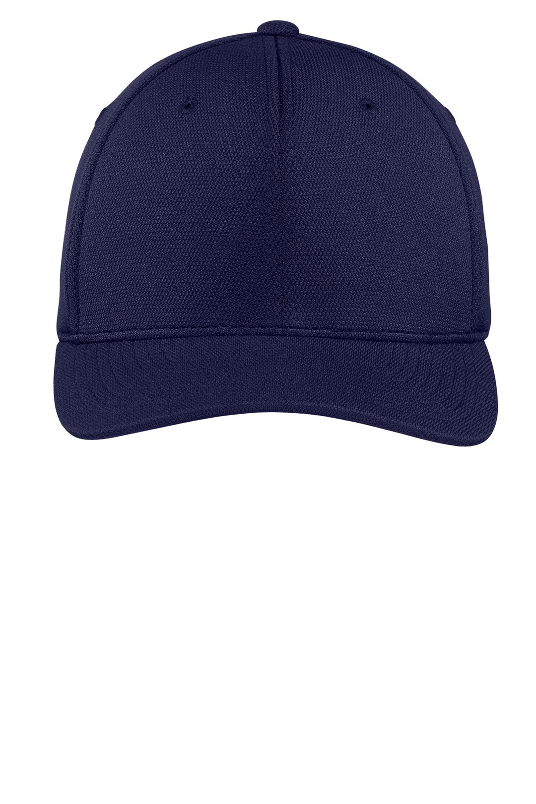 Sport-Tek Flexfit Cool &amp; Dry Poly Block Mesh Cap. STC22 — True Navy — front