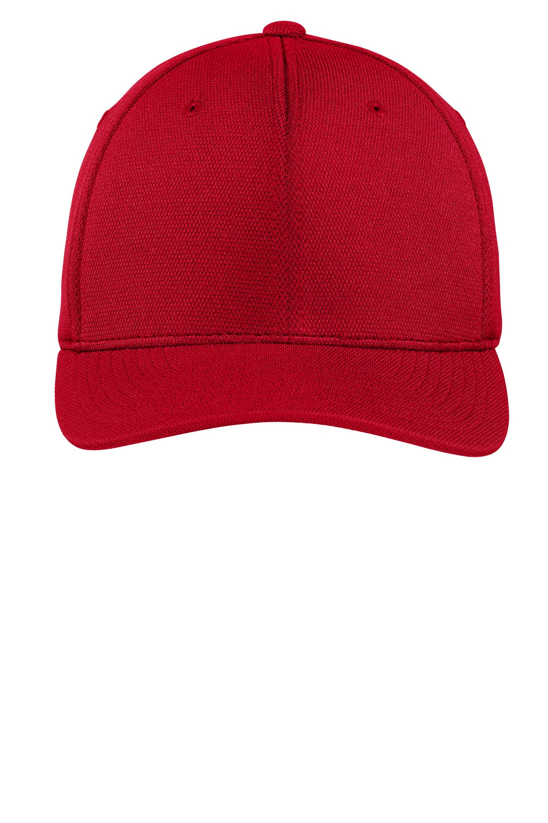 Sport-Tek Flexfit Cool &amp; Dry Poly Block Mesh Cap. STC22 — True Red — front