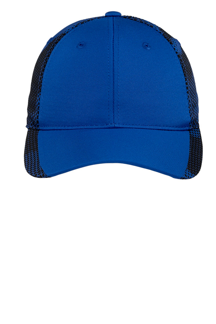 Sport-Tek CamoHex Cap. STC23 — True Royal — front