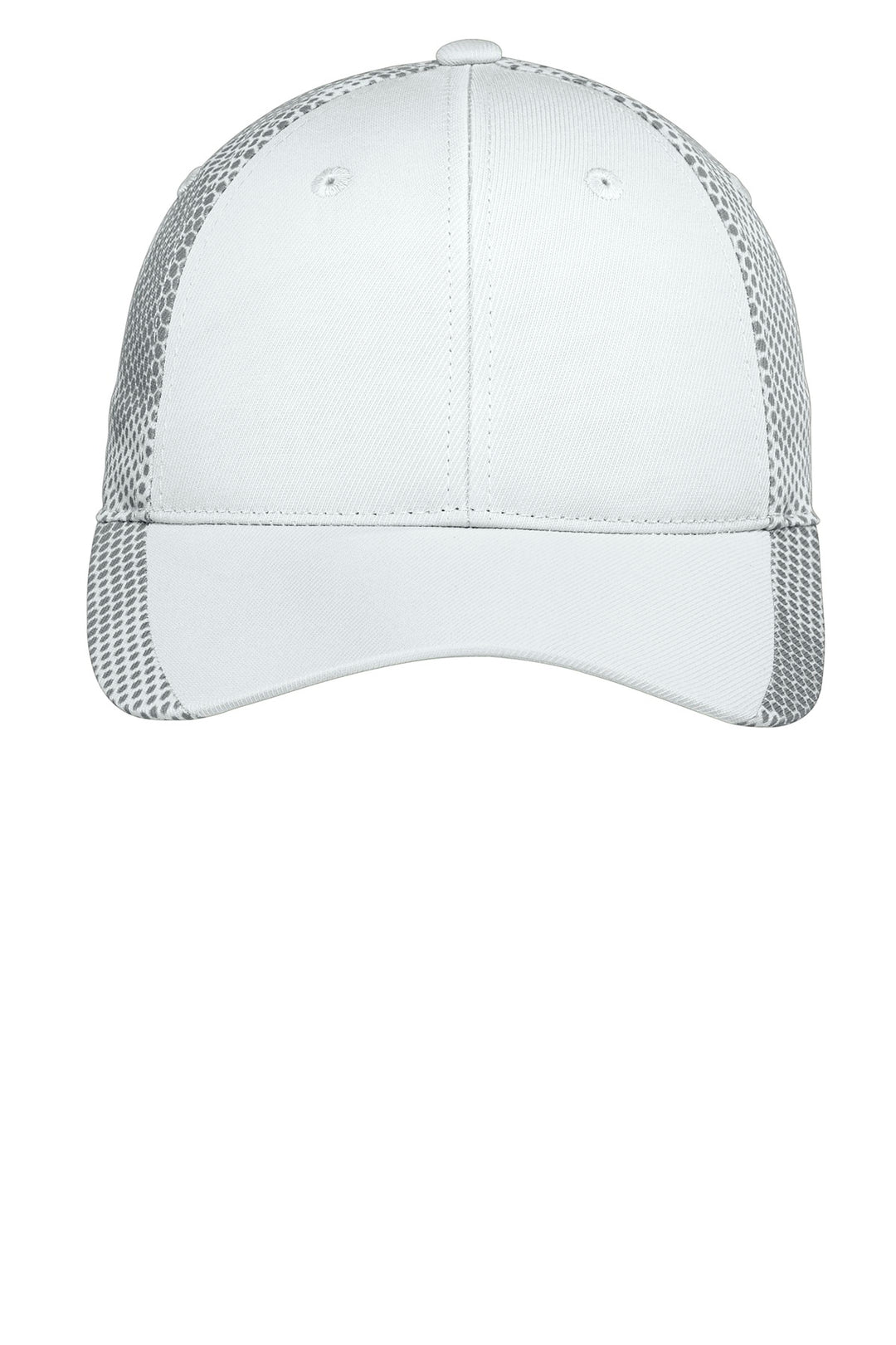 Sport-Tek CamoHex Cap. STC23 — White — front