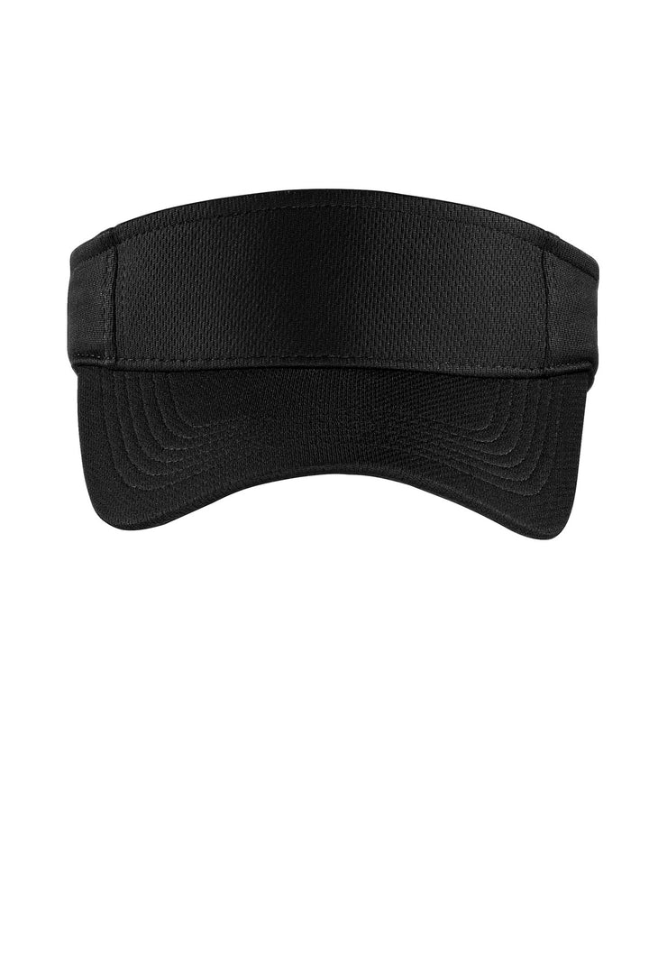 Sport-Tek PosiCharge RacerMesh Visor.  STC27 — Black — front