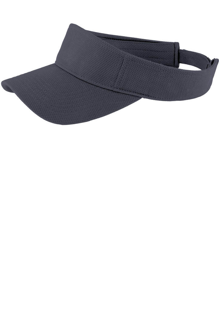 Sport-Tek PosiCharge RacerMesh Visor.  STC27 — Graphite — front