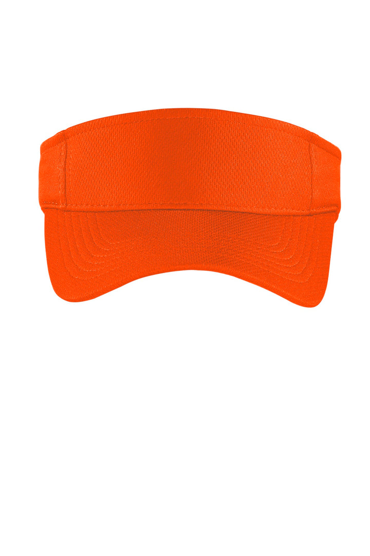 Sport-Tek PosiCharge RacerMesh Visor.  STC27 — Neon Orange — front