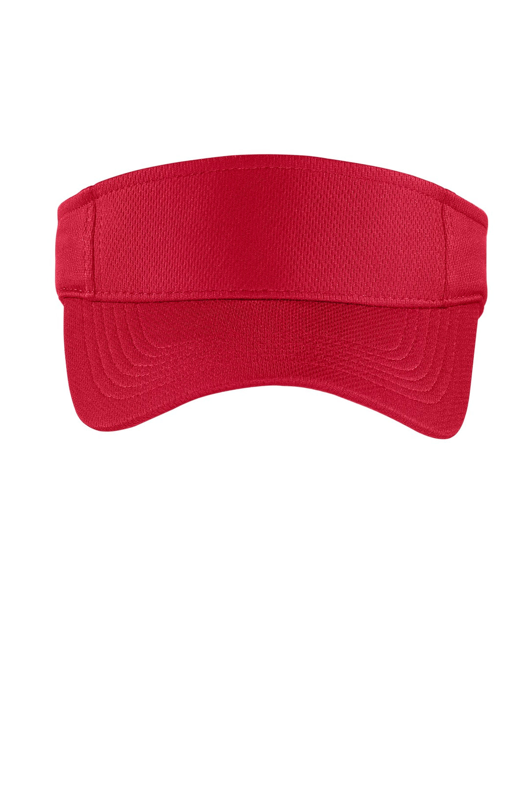 Sport-Tek PosiCharge RacerMesh Visor.  STC27 — True Red — front