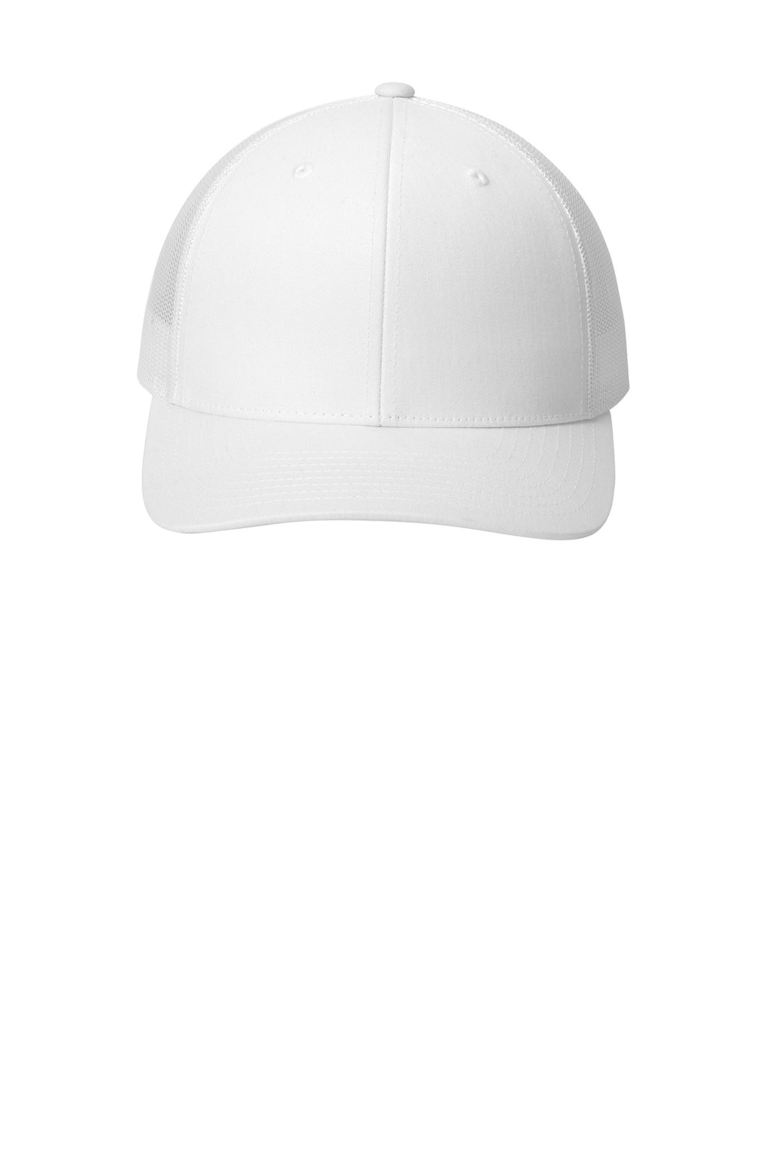 Sport-Tek YP Classics Retro Trucker Cap. STC39 — White — front