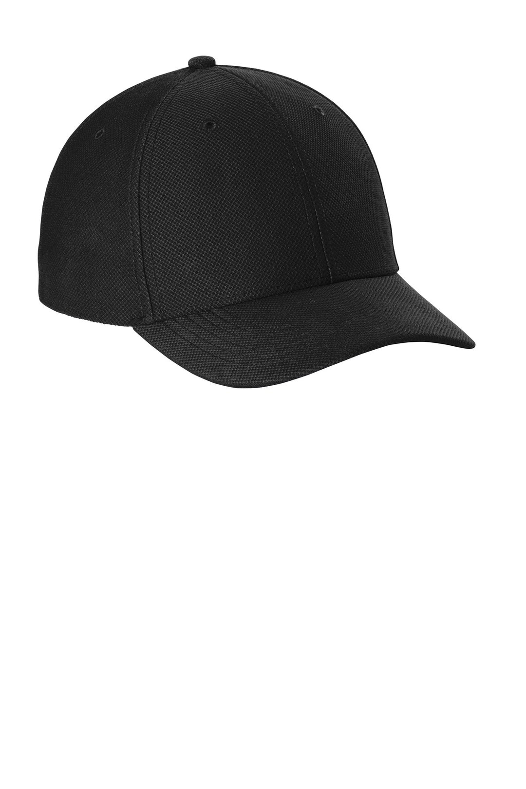 Sport-Tek  Action Snapback Cap. STC50 — Black — front