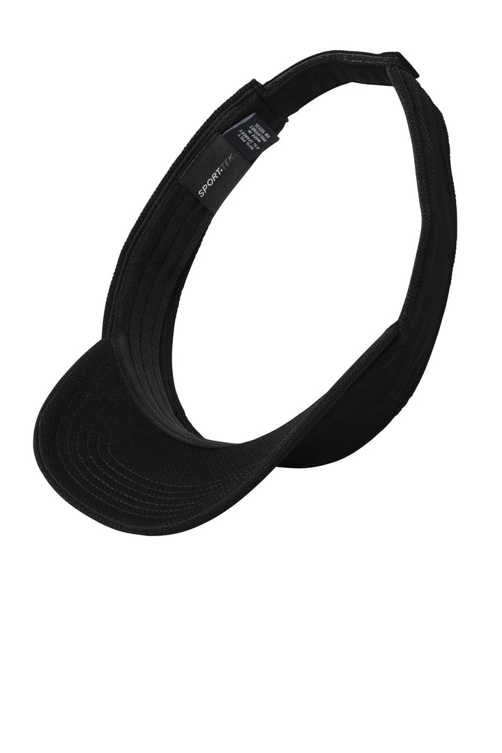 Sport-Tek  Action Visor. STC51 — Black — front