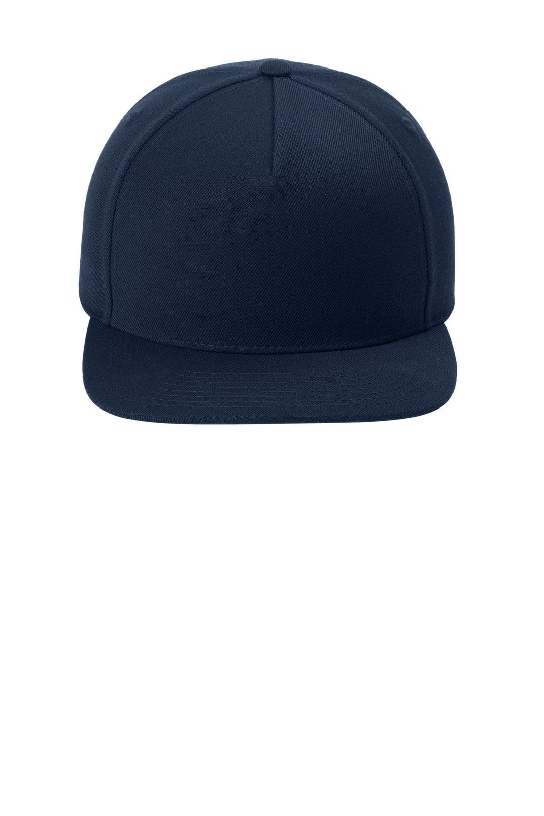 Sport-Tek YP Classics Premium 5-Panel Snapback Cap STC55 — True Navy — front