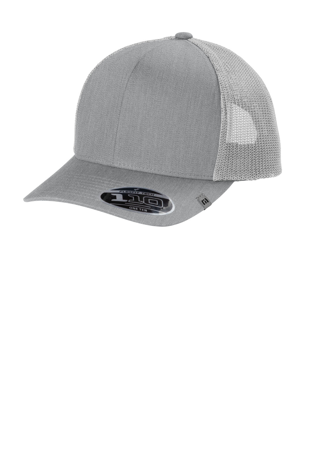 TravisMathew Cruz Trucker Cap. TM1MU423 — Heather Grey — front