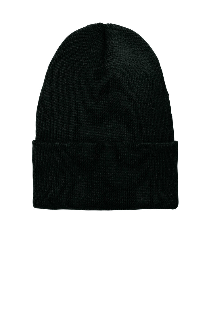 Volunteer Knitwear Chore Beanie VL10 — Black — front