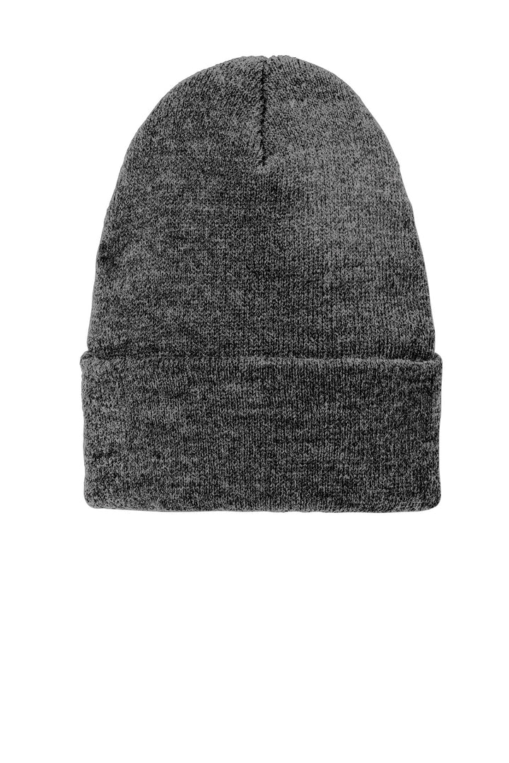 Volunteer Knitwear Chore Beanie VL10 — Dark Heather Grey — front