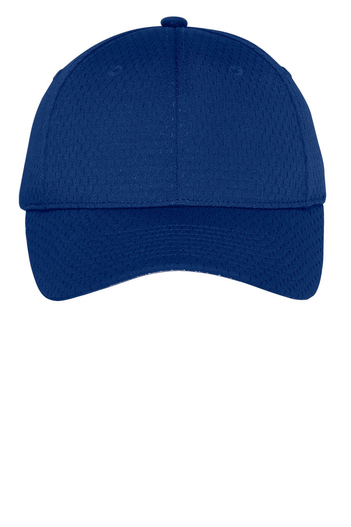 Port Authority Youth Pro Mesh Cap.  YC833 — Navy — front