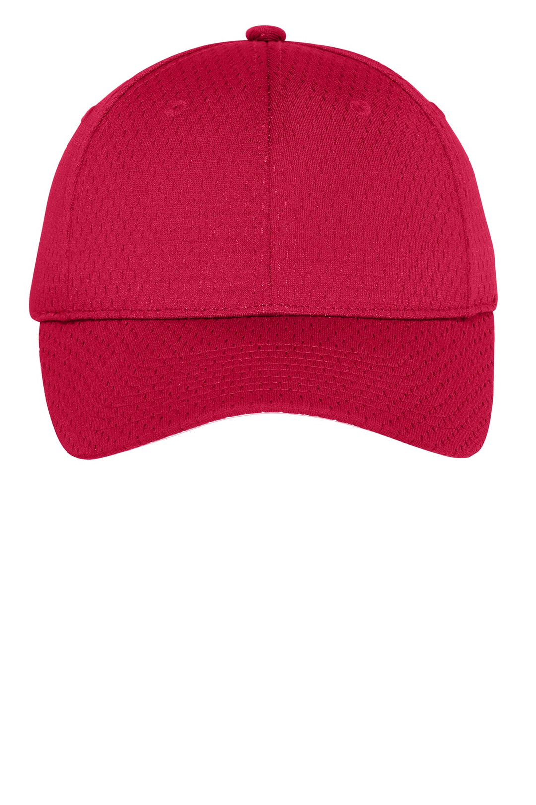 Port Authority Youth Pro Mesh Cap.  YC833 — Red — front