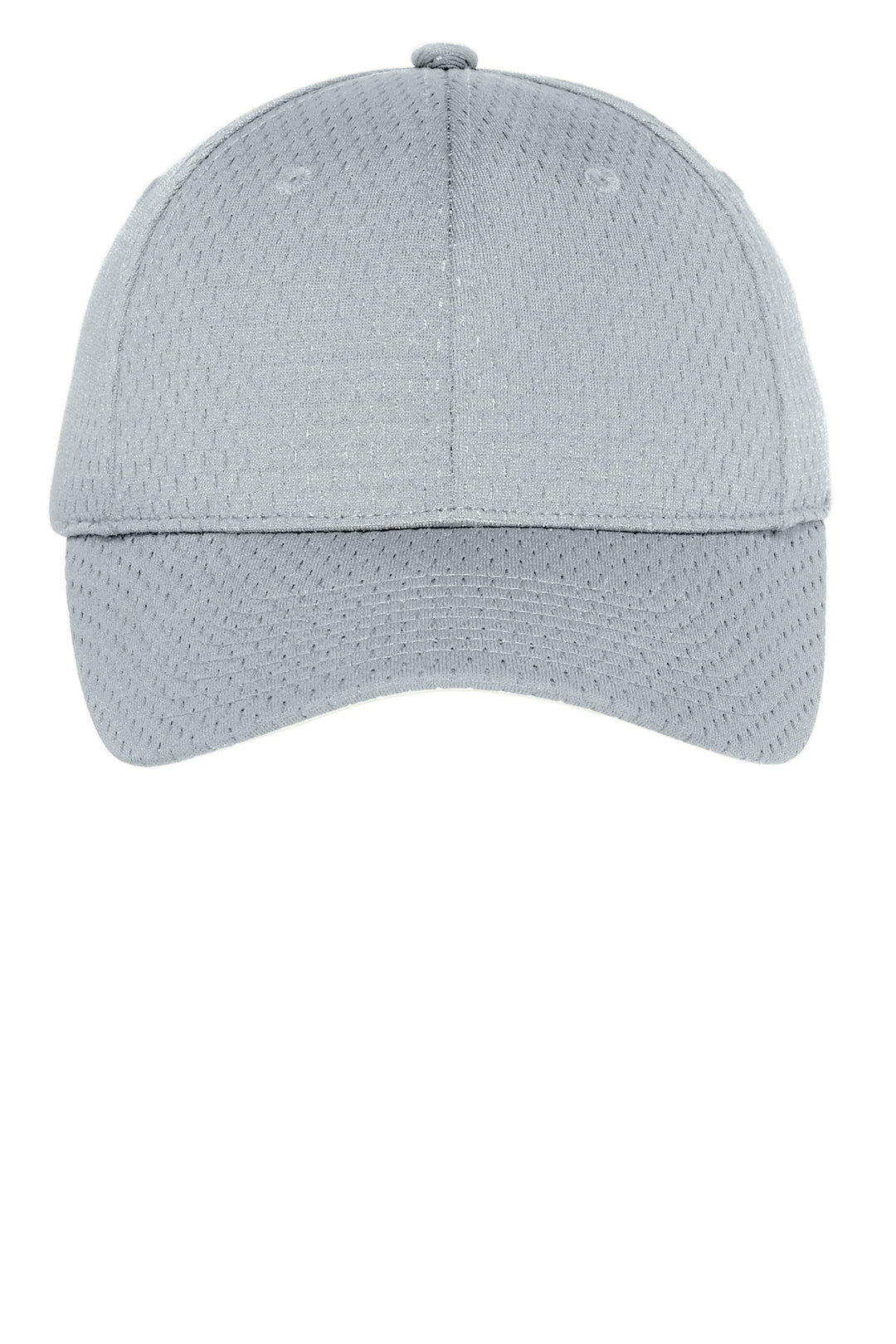 Port Authority Youth Pro Mesh Cap.  YC833 — Silver — front