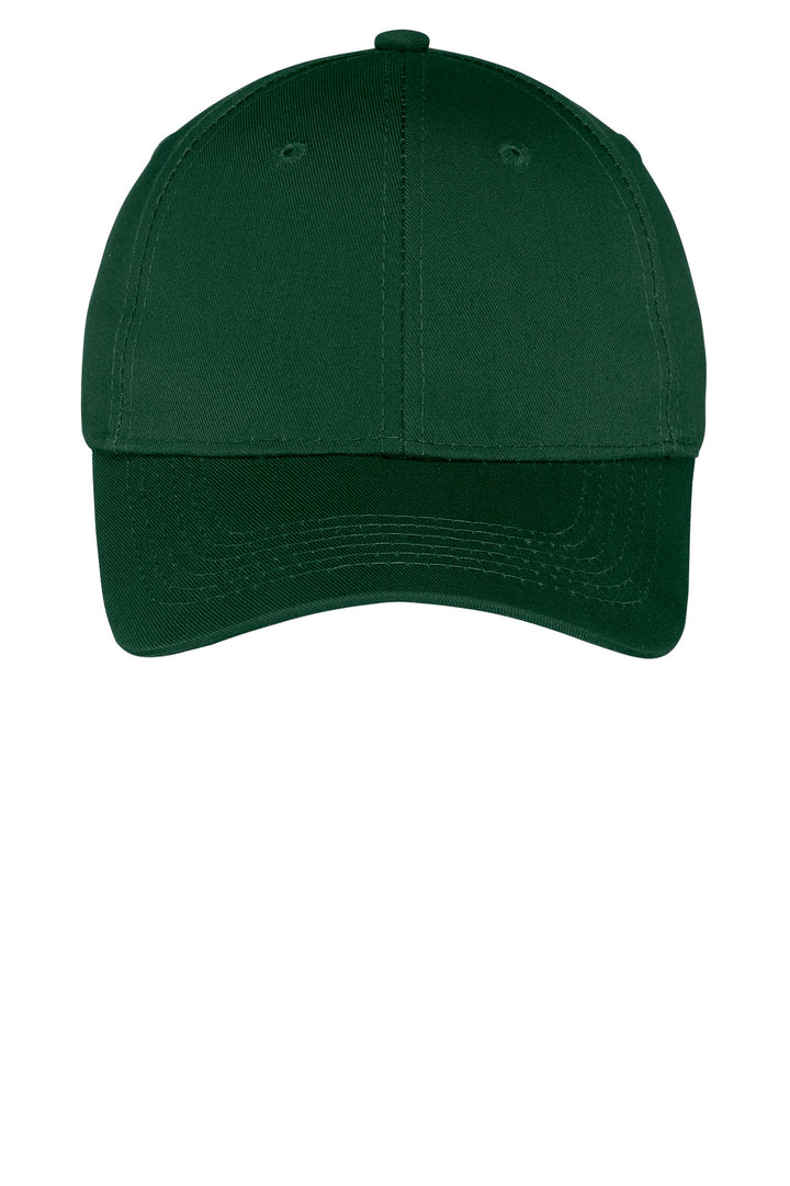 Port Authority Youth Six-Panel Twill Cap.  YCP80 — Hunter — front