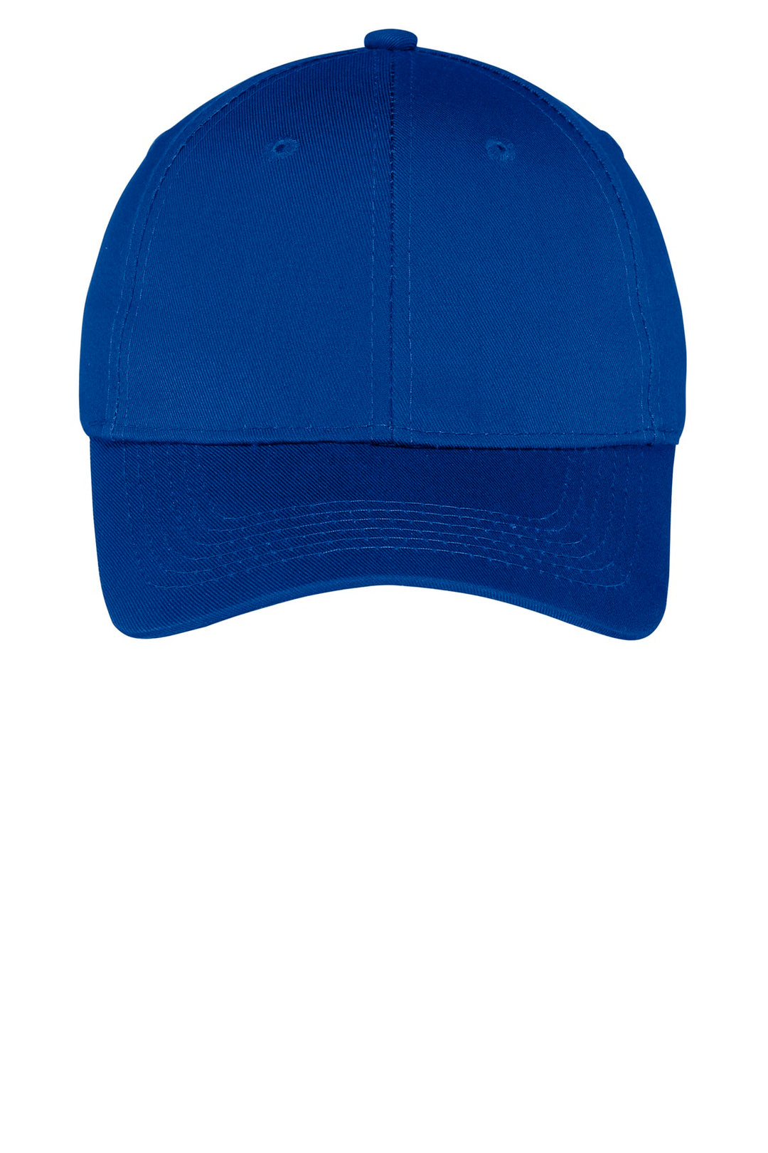 Port Authority Youth Six-Panel Twill Cap.  YCP80 — Royal — front