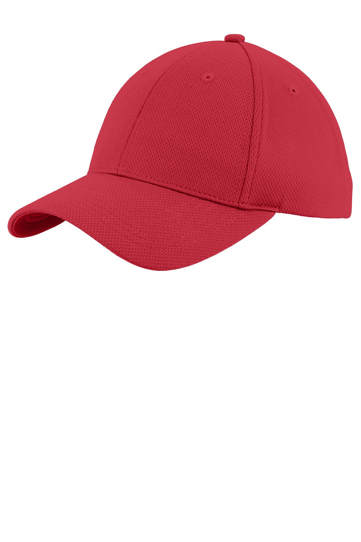 Sport-Tek Youth PosiCharge RacerMesh Cap. YSTC26 — True Red — front