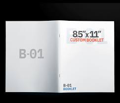 Booklet double sided 20lb  paper (# Of pages 4)