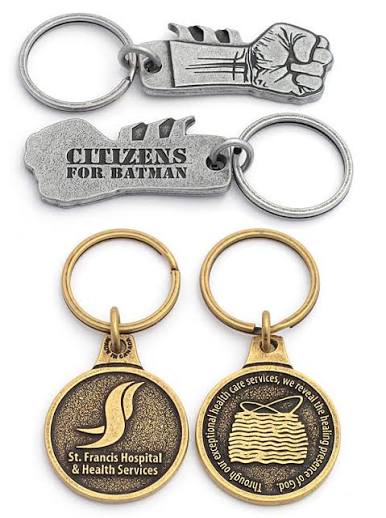 Key Chain (Dye-Cut Zinc Alloy)